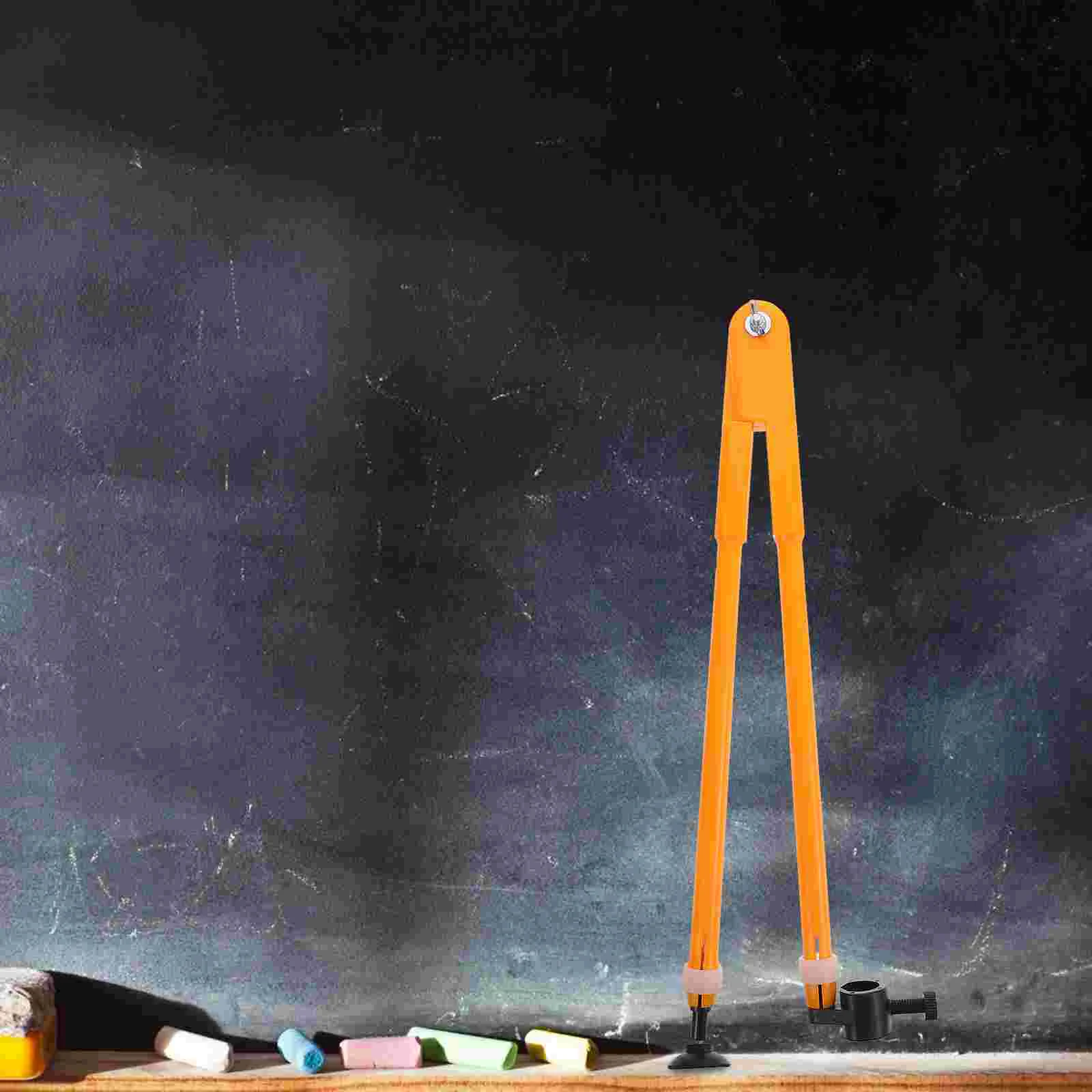 Teaching Compasses Plastic Math Magnetic Whiteboard Tool Drawing Blackboard Precision Teacher Use Accessory Match Class