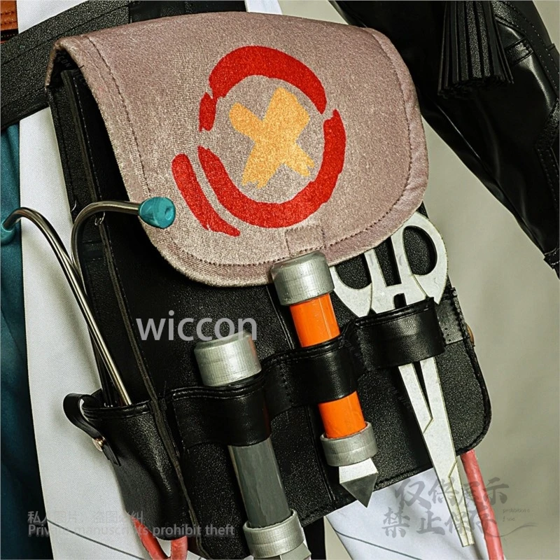 Tlalocan Doctors Ifa Cosplay Costume Anime Genshin Impact Full Set Hat Wigs Shoes Fridge Magnet Props Adult Halloween Customized