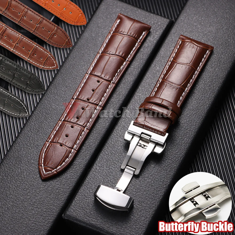 13mm 15mm 17mm 19mm 21mm 23mm Universal Leder Armband Armband für Männer Frauen 12mm 14mm 16mm 18mm 20mm 22mm Uhrenarmband