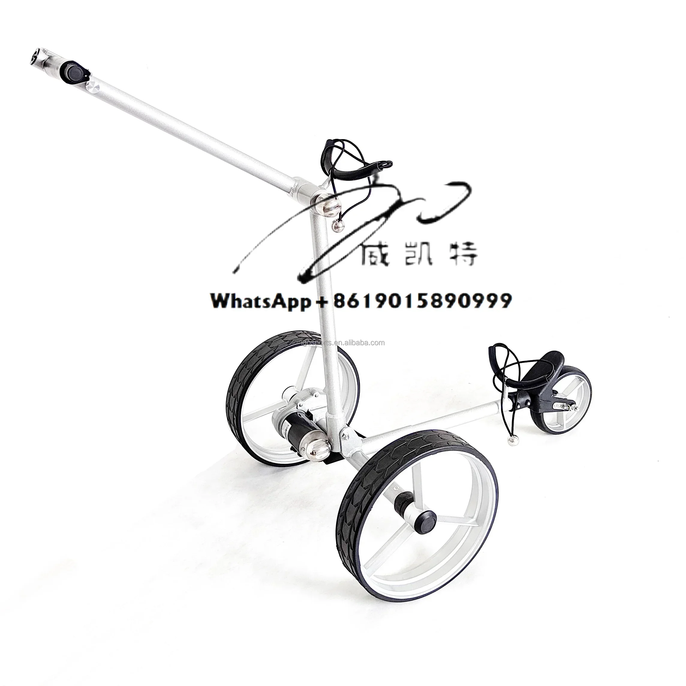 Remote Control Folding Pull Push Golf Cart 3 Wheel