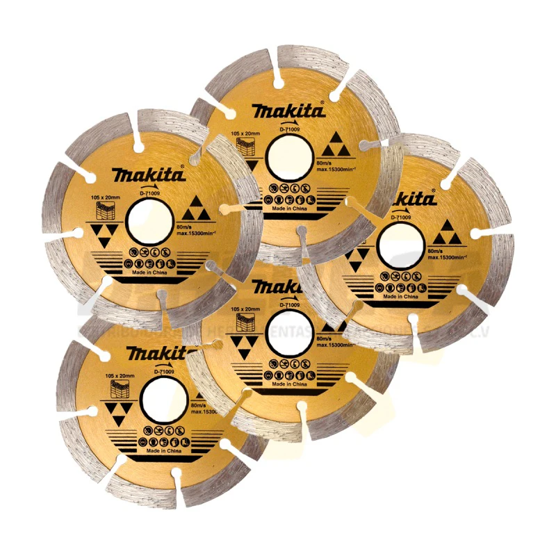 Makita D-71009 Diamond Cutting Disc For Concrete/Stone 4 In High Hardness Fast Power Tool Accessories