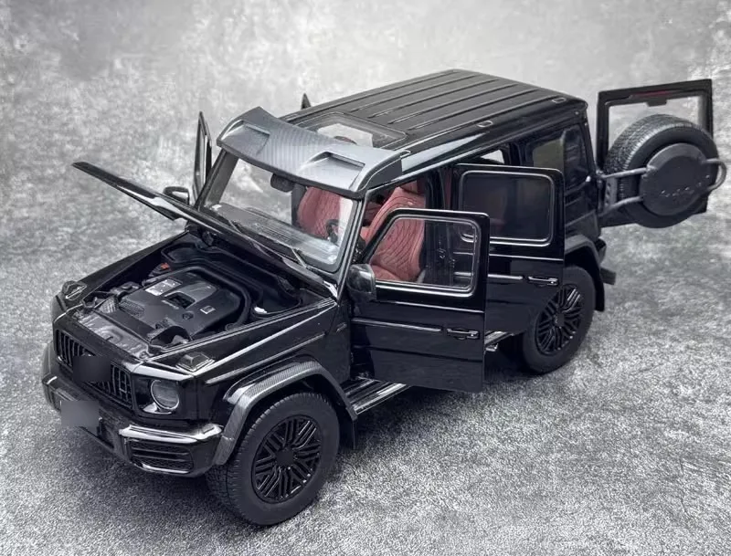 Iscale 1/18 Per Ben-z Classe G G63 4X42 SUV Diecast Model Car Nero/Blu/Bianco/Grigio Giocattoli Regali Hobby Display Collezione Ornamento