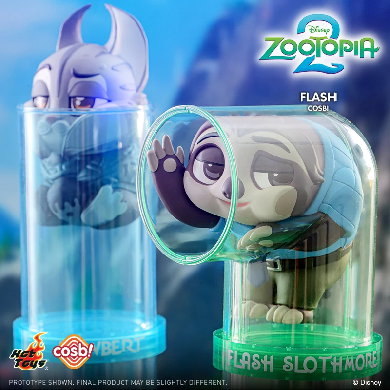 Новые оригинальные горячие игрушки Zootopia 2, Ник Джуди, молния, леопарда, полицейский, Cosbi, слепая коробка, мини-фигурка куклы, готовая в наличии