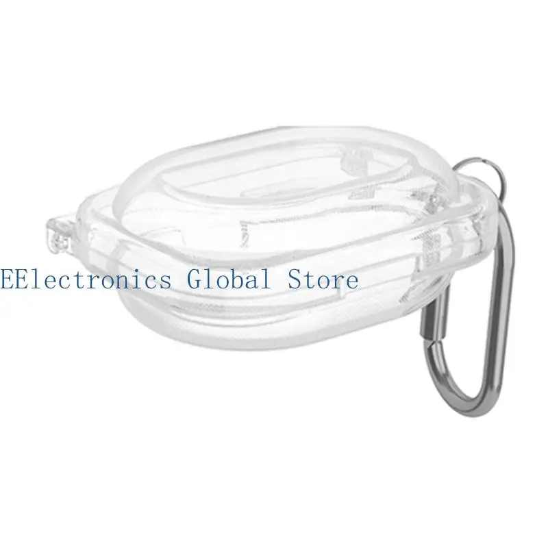 462B No-Tool Earbud Case Cover for Ear (3a), Flexible Shell with Open Charging Port Plus Integrated Carry Attachment