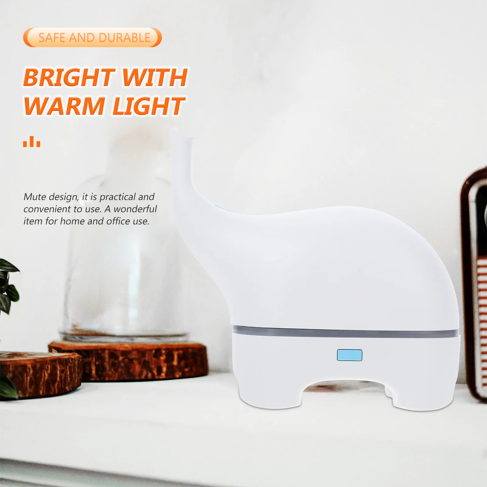 

5V Mini Humidifier Mist Maker Portable Air Diffuser Essential Oil Machine Quiet for Home Office Bedroom