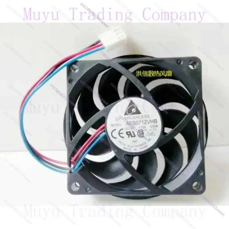 ДЛЯ Delta Electronics AFB0712VHB 5G98 DC 12 В 0,55 А 70x70x15 мм 3-проводной охлаждающий вентилятор для сервера