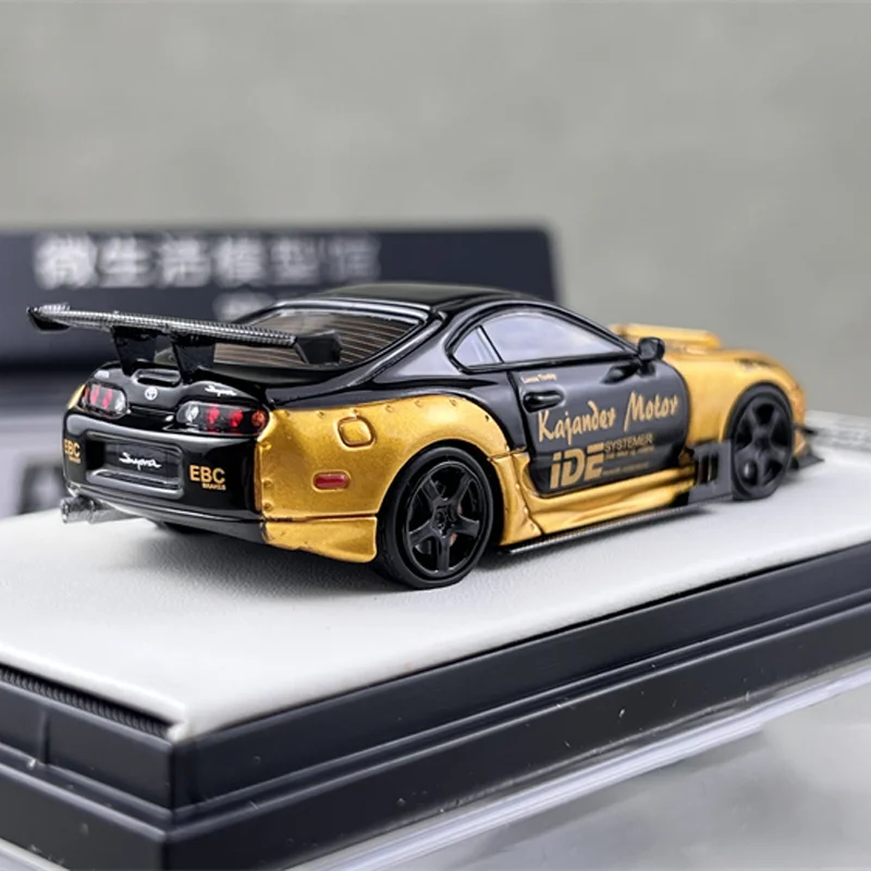 TM 1/64 Toyota Supra A80Z Art Work Limited Edition Twin Auto Pakket Legering Speelgoed Motor Diecast Metaal Model Gift