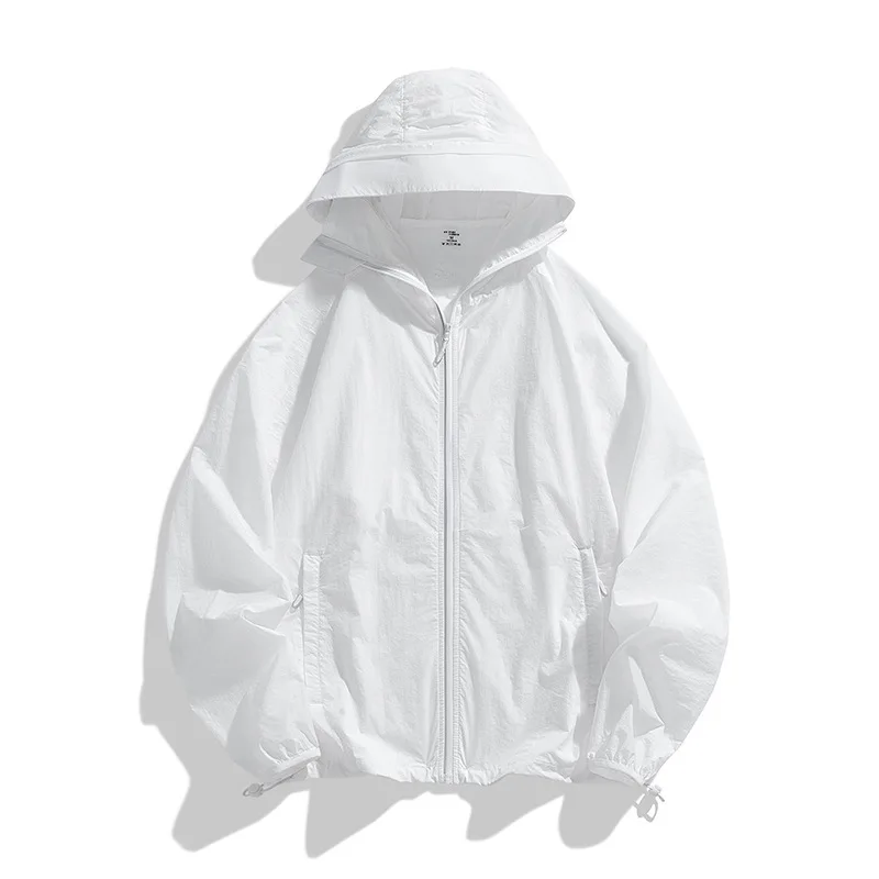 

Summer Sunscreen Clothing for Men This Year's New UV Protection Thin Breathable Sunscreen Clothing Outdoor Fishing Coat Trend