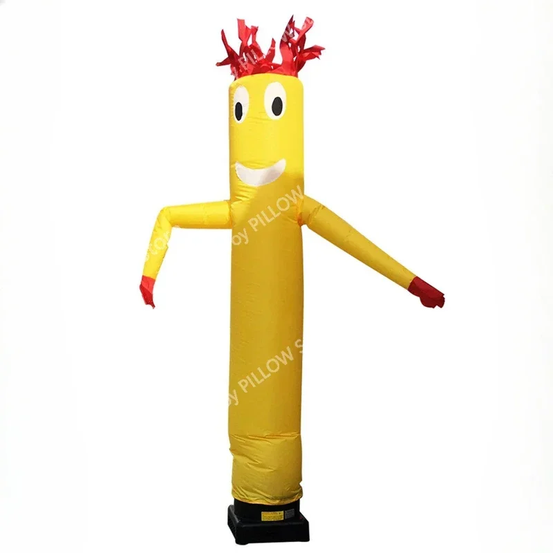 

10ft Inflatable Wacky Waving Flailing Arms Tube Man Dancing Air Puppet-Yellow For Advertisement Promotional (No Blower)