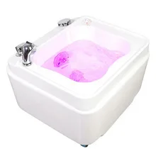 

acrylic foot bath health basin with lanterns surf club special pedicure basin wholesale