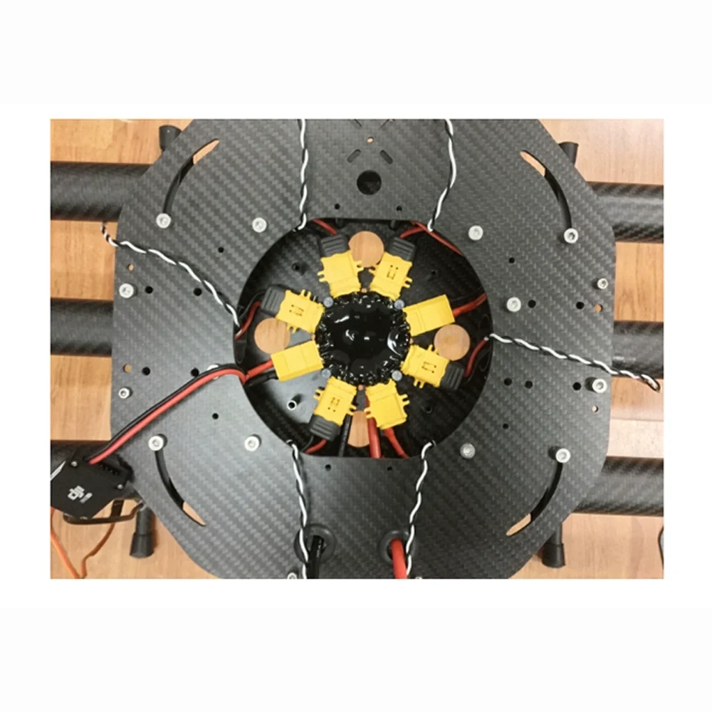 Para EFT alta corriente 200A tablero de distribución de energía cableado PDB 7oz para 8 ESC agricultura protección de plantas Drone máquina antiniebla