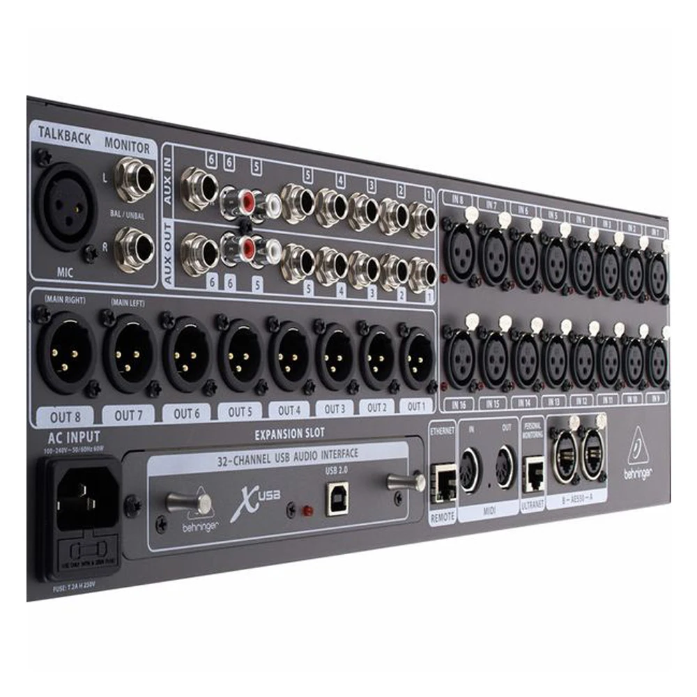 

Behringer X32 Rack Digital Mixer 32 Channels 16 XLR Mic/Line Inputs Studio Music Equipment Rack Mixer