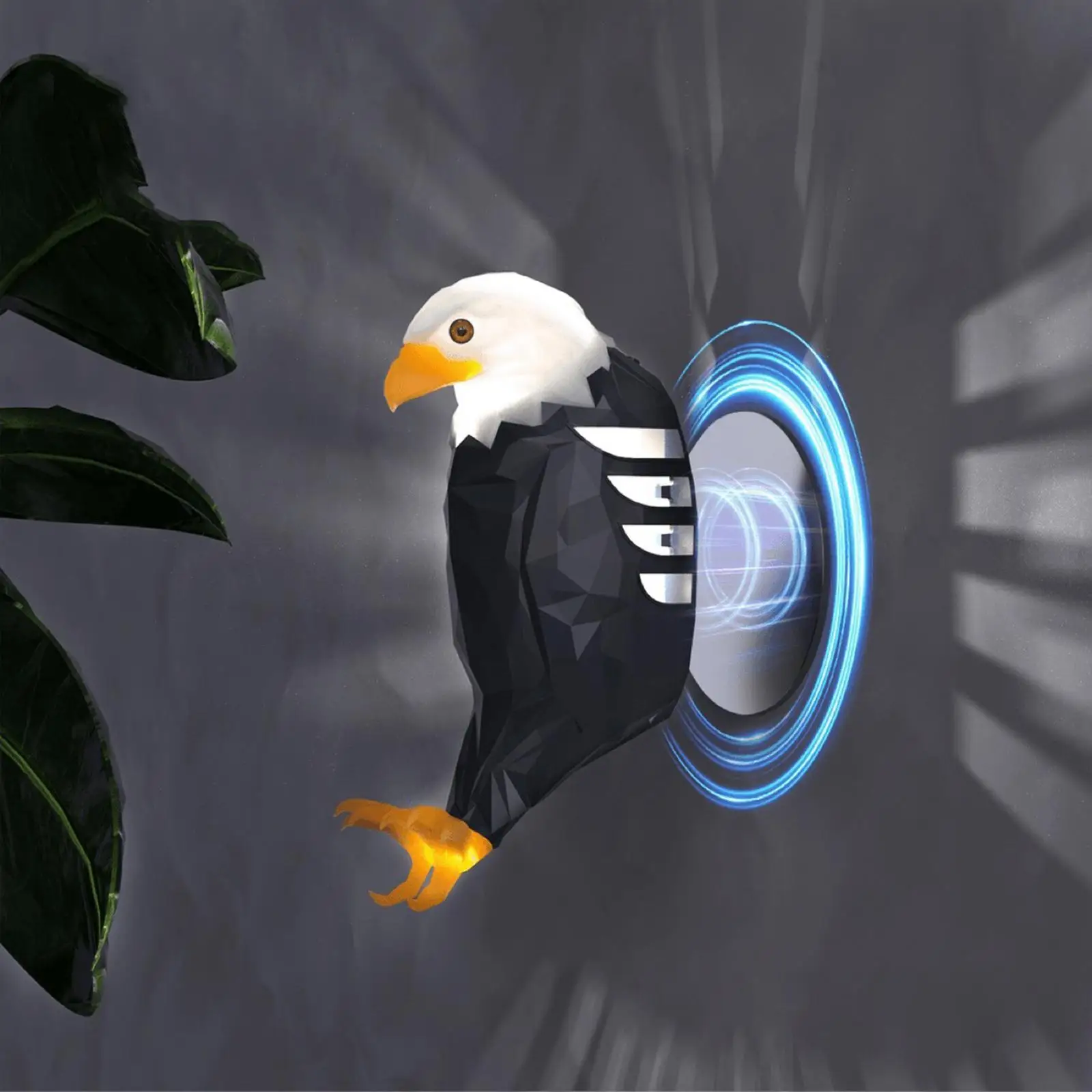 Bald Eagle LED Wall Night Light Home Decoration with Remote Control