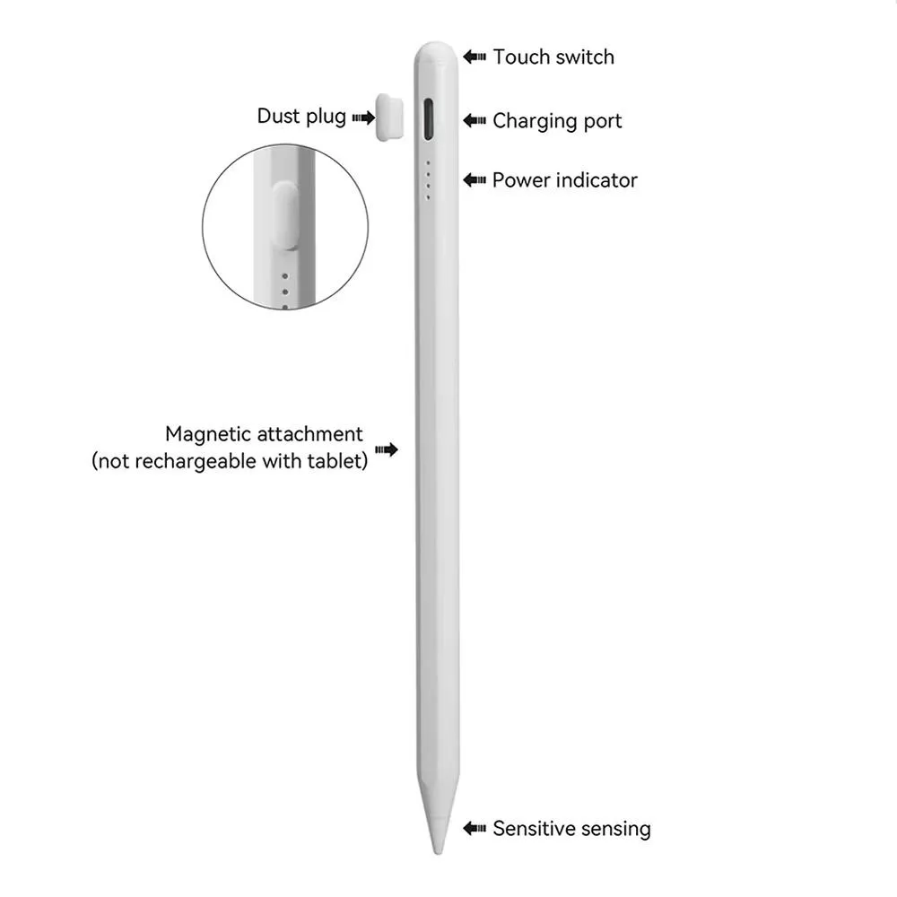 Stylus Pen For Lenovo Xiaoxin Pad Pro GT 11.1 12.7 2025 2nd Gen P12 M10 Plus 3rd 10.6 M10 P11Pro Gen 2 11.2 M11