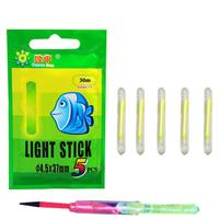 Fishing Light Stick Fireflies Fluorescent Lightstick Night Float Rod Light Dark Glow Stick Fishing Tackle Tool For Shore Fishing