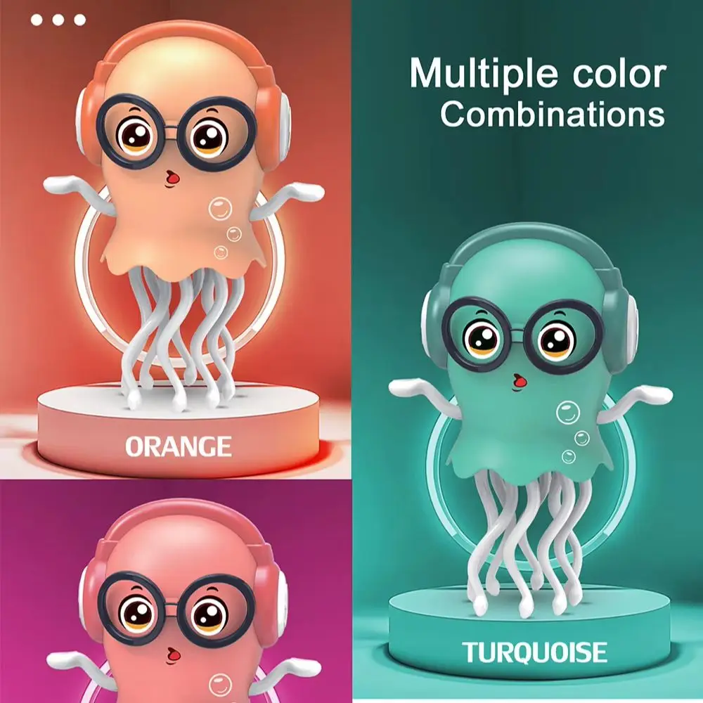 Dansende Octopus Kid Elektronisch huisdierspeelgoed Cartoon Interactieve ontwikkeling Bewegend onderwijs Peuterspeelgoed Cadeau Creatief verjaardagscadeau