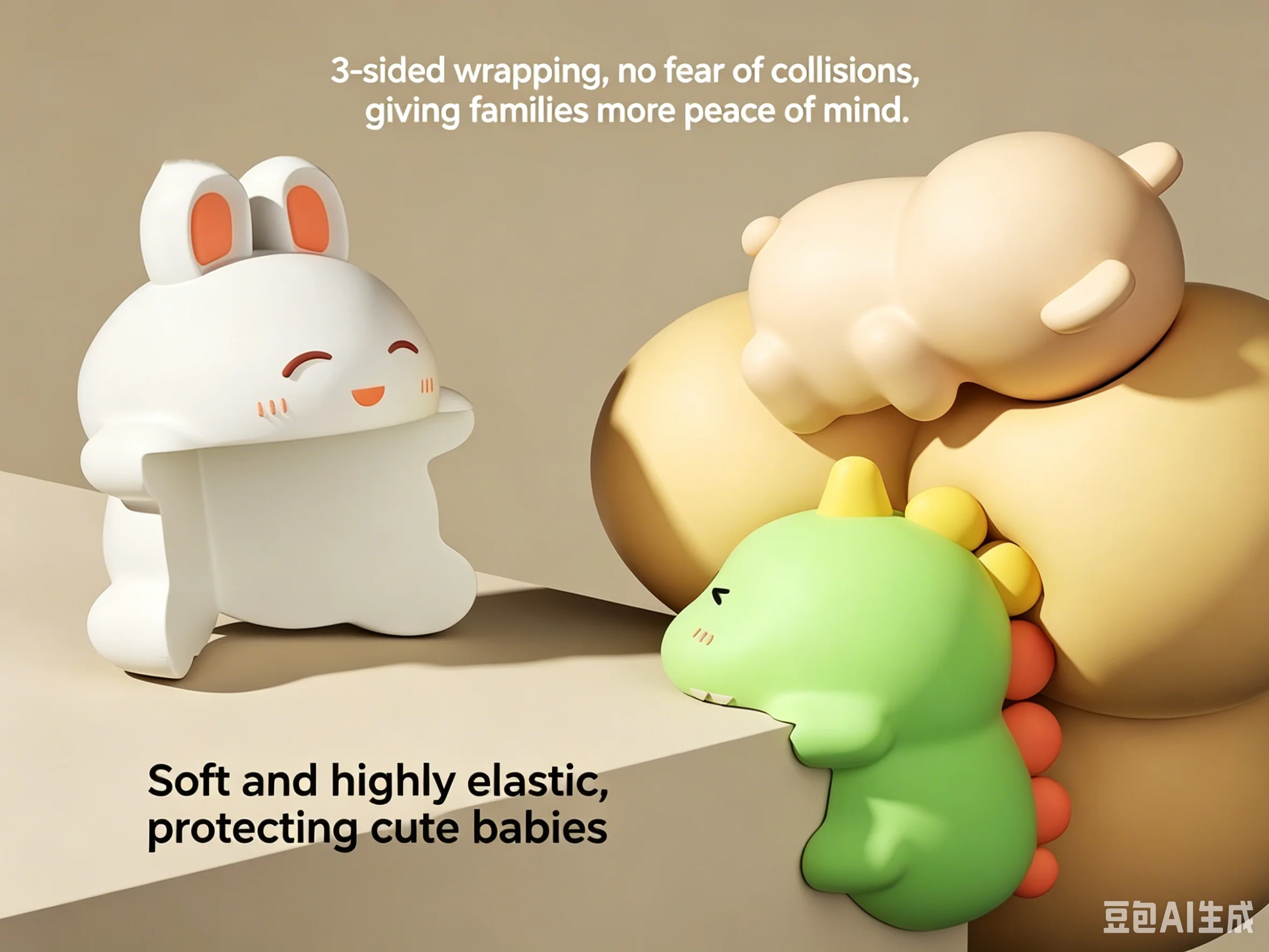 

Baby Safety Table Corner Protector Soft Anti-collision Strip Kids Edge Guard Cover