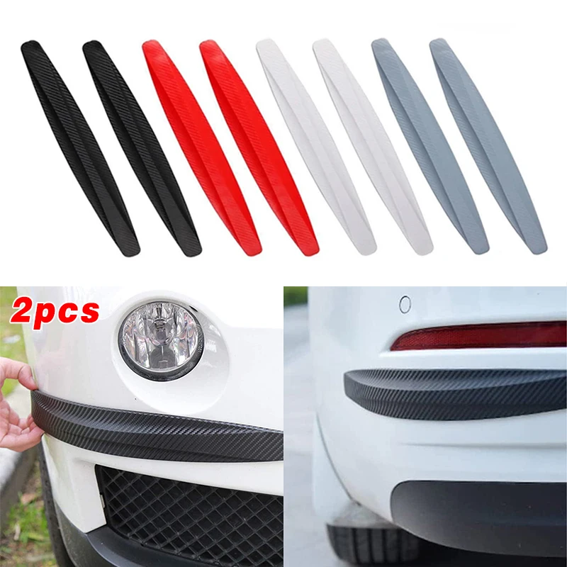 

Car Bumper Guard Strip Anti-Scratch Bumper Protector Trim Universal Rear Bumper Protector Car Side Door Edge Guards Protector