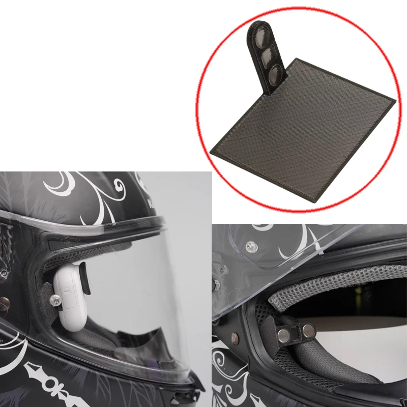 

1PCS For Insta360 Go Ultra Action Camera Motorcycle Helmet Internal Fixing Mount FPV Vlogger Outdoor Cycling Recording Accessory