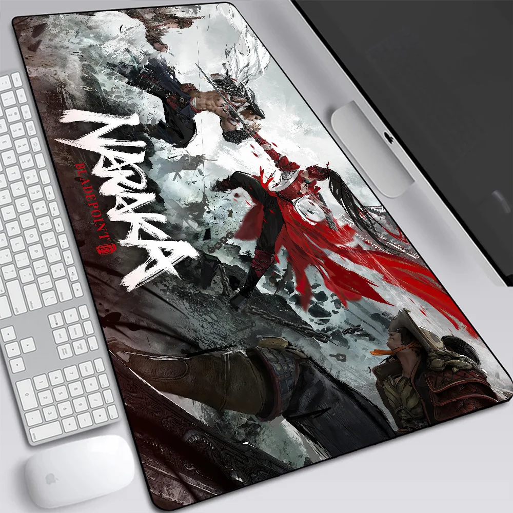 Naraka Bladepoint Large Gaming Mouse Pad Computer Laptop Mousepad Keyboard Pad Desk Mat PC Gamer Mouse Mat XXL Office Mausepad