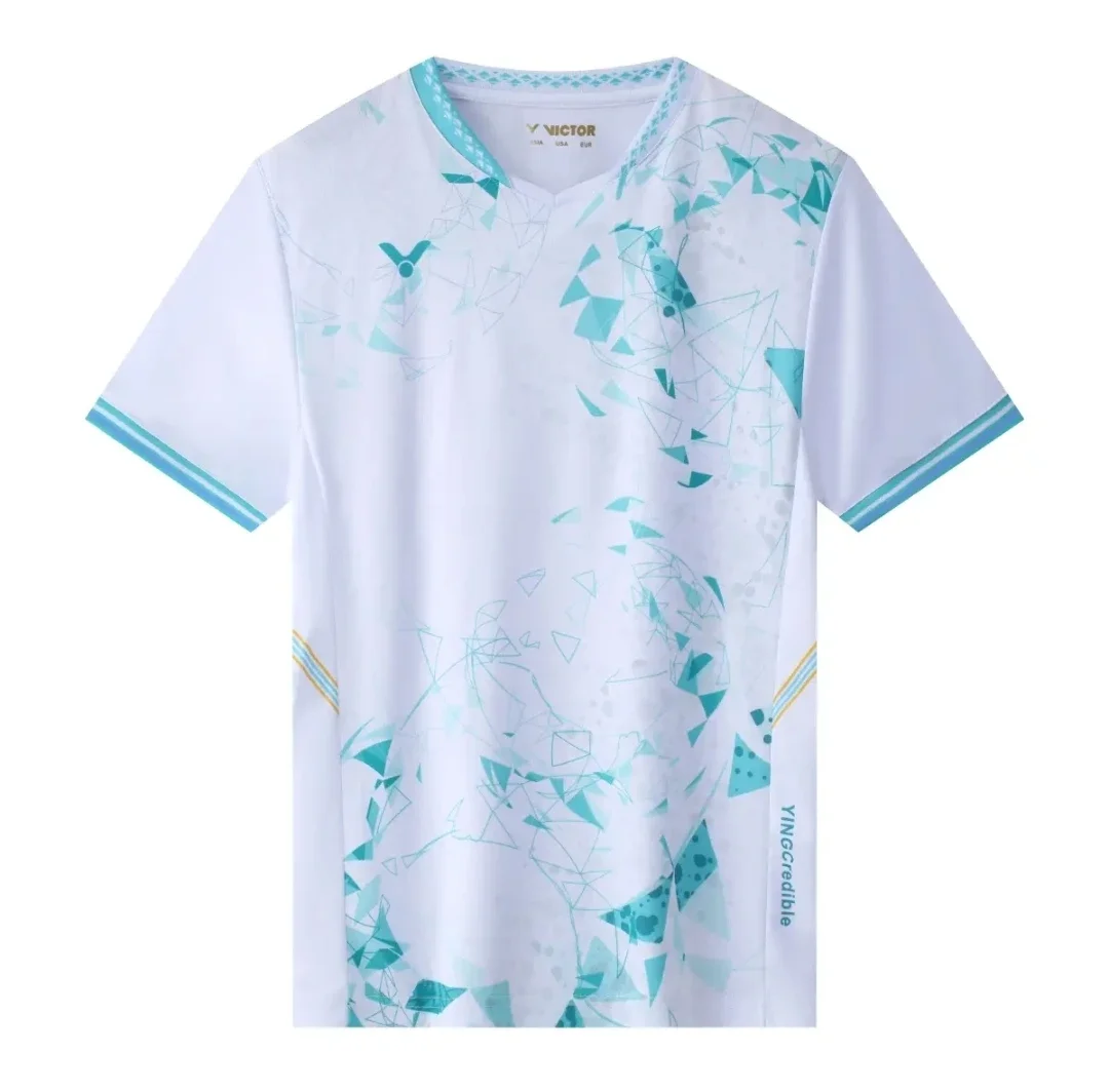 جديد 2025 تي شيرت ملابس كرة الريشة المتعددة للشاطئ، رياضات سريعة الجفاف قابلة للتنفس، قمصان رياضية عالية الجودة