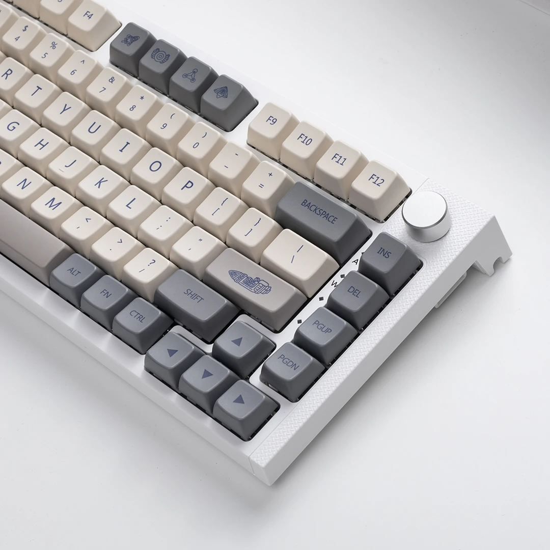 MDA Inspiração Keycap, Material PBT, Processo de Sublimação Térmica, Adequado para 108, 104, 100, 98, 87, 84, 75, 68 Chaves