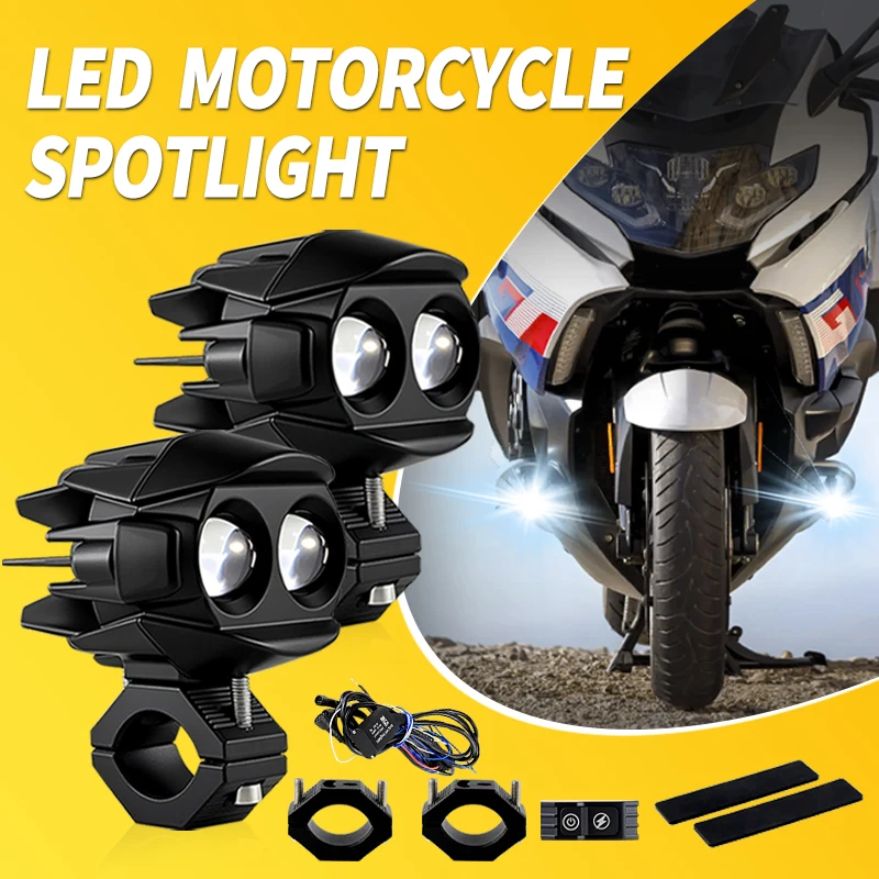 

1Set 50W Motorcycle spotlights Universal Additional Headlight For BMW K1600GT K1600GTL K1600 GT K1600 GTL K 1600 GT K 1600 GTL