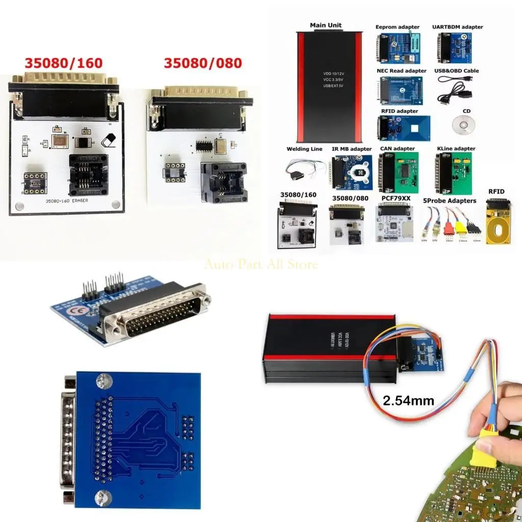 

J0MA Fast Speed ​​Universal Automotive программирования инструмент кодирования 12 адаптеров