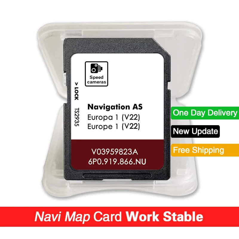 

Newest for Seat Alhambra Arona Ateca Ibiza Leon Toledo Car AS V22 SD Card Karter MIB2 Europa Europe Navi Navigation 2025