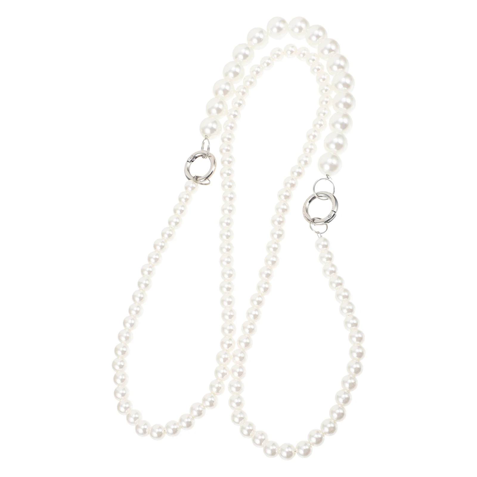 1 قطعة حزام كتف الهاتف اللؤلؤي شخصي لمكافحة خسر الحبل خفيف الوزن لتزيين حقيبة الهاتف المحمولة #5