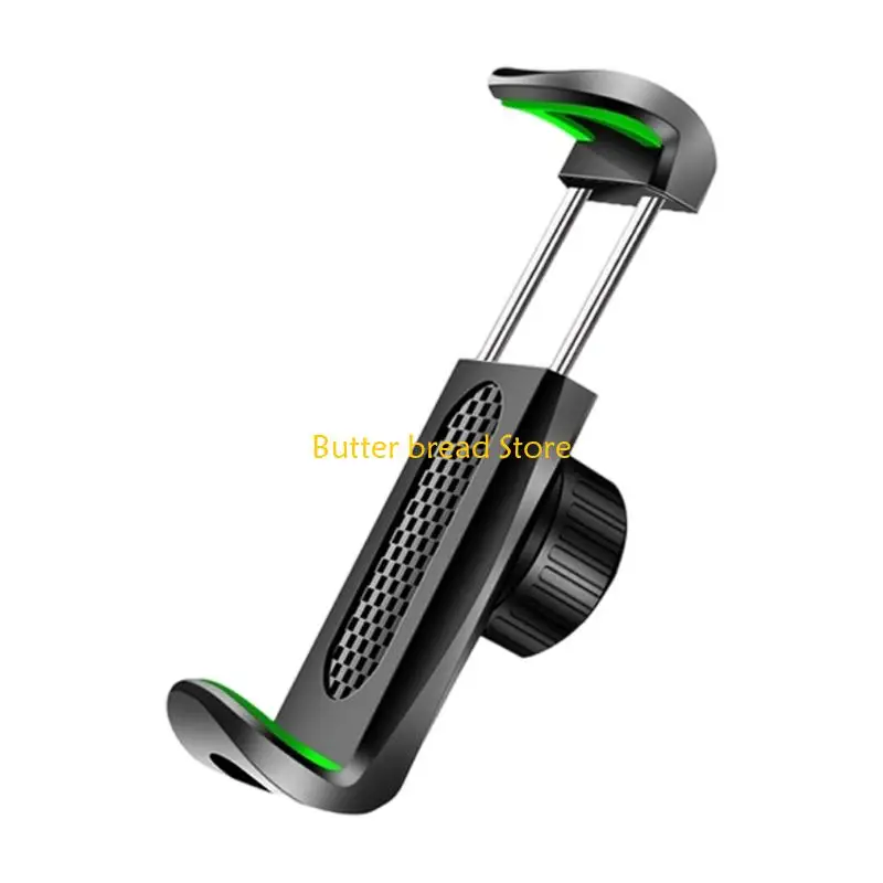 W89C Universal Car Mount Adjustable Phone Clip Anti Slip Silicone Dashboard Installation