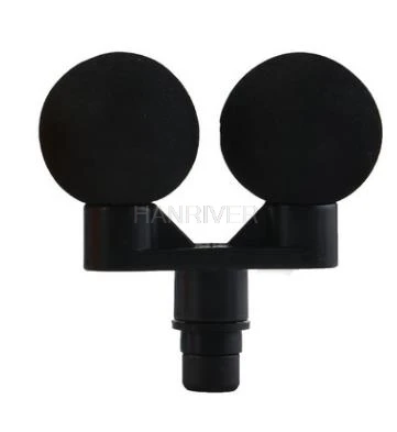 

Muscle relaxer head vibrates to relax gun head massage gun fitting head