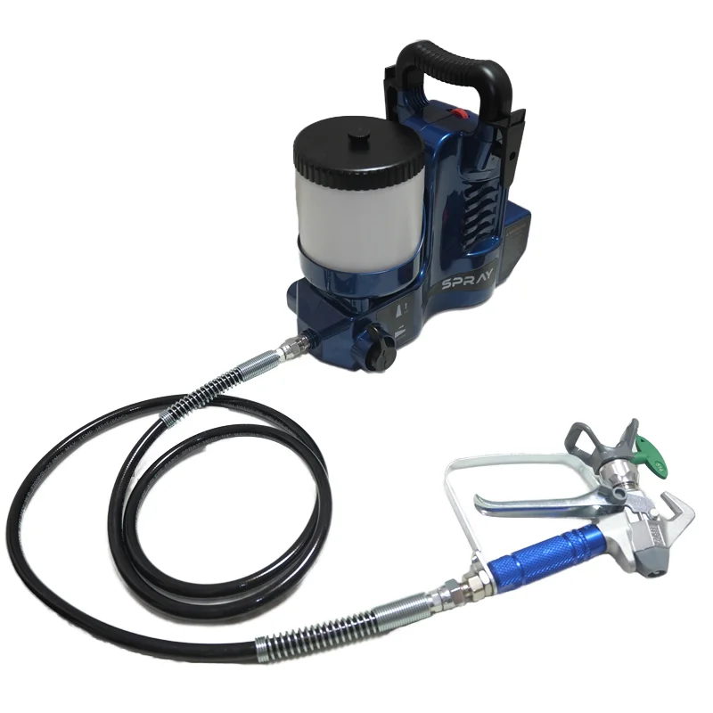 

Высококачественный новый дизайн портативного беспроводного безвоздушного распылителя с быстрым выстрелом и батареей с пистолетом