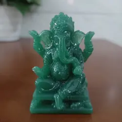 Lord Ganesha Buddha Statue Home Decoration Ganesh Elephant God Sculpture Figurines Ornaments Buddha Statues FengShui Lucky Gift