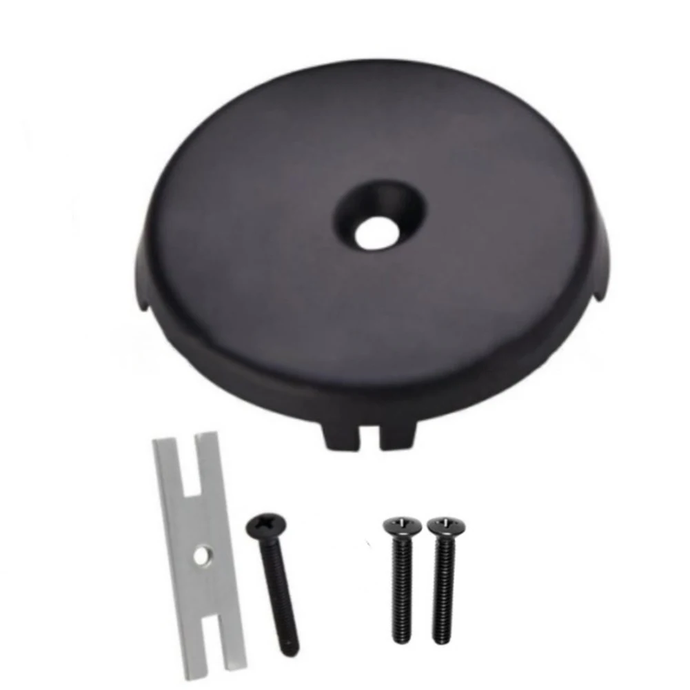 1set Bathtub Sink-Plug Panel Screws Installation Tool Kit Single Hole Bathtub Drain Overflow Panel Household Tools Spare Parts