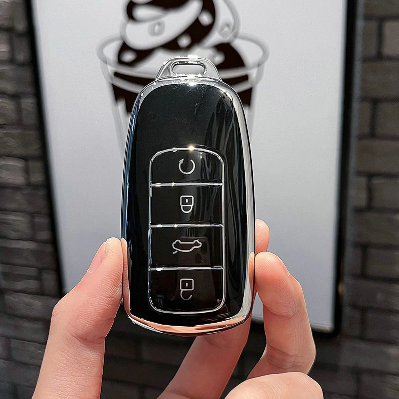 TPU Car Key Case Cover For Chery Tiggo 8 Pro Tiggo 8plus New 5 plus 7pro Chery Tiggo 7 Pro Max Omoda 5 C5 Modod Protector Fob image 4