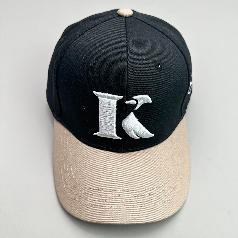 Color block Simple Street Hip Hop Men Women Baseball Hats Cotton Casual Unisex Sunscreen Letter K Fashion Sport Snapback Caps