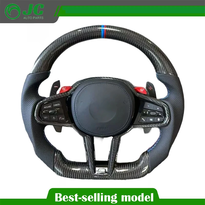 

Steering Wheel for BMW M3 M4 G80 G82 X3 G01 X4 G02 X5 G05 X6 G06 G11 G12 G20 G30 Z4 G29 (Customizable)
