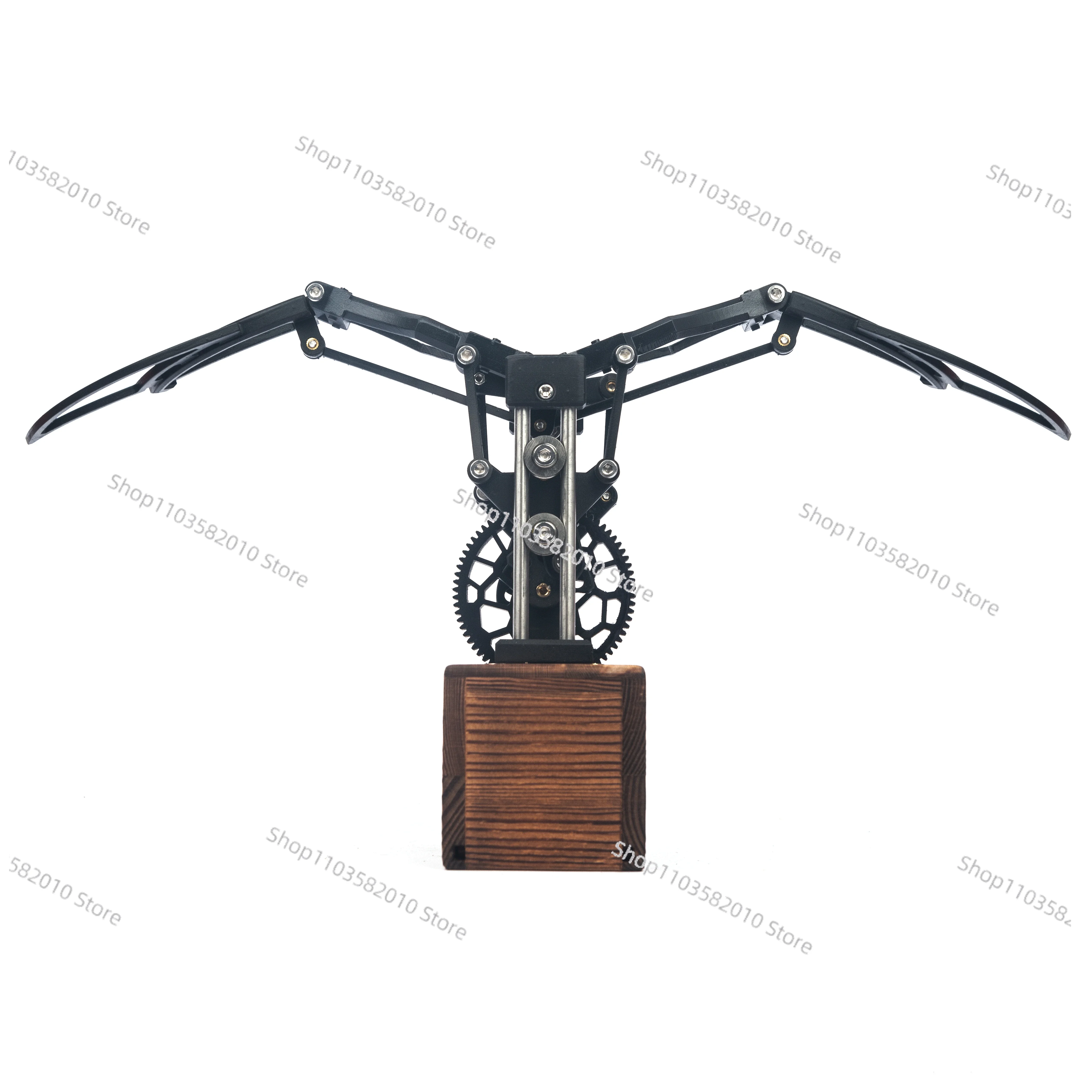 Angel wings personalized retro mechanical automatic flapping wing desktop ornament home office decompression artifact