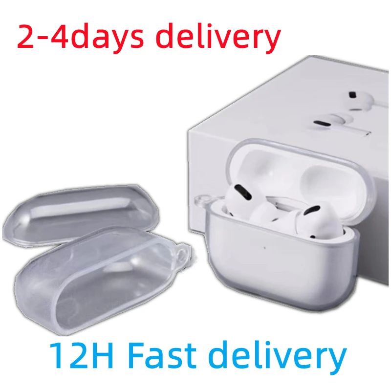 

For Airpods Pro 2 2nd generation air pods 3 Bluetooth Earphones ANC Noise Cancellation Wireless Headphones TWS Earbuds TPU Case