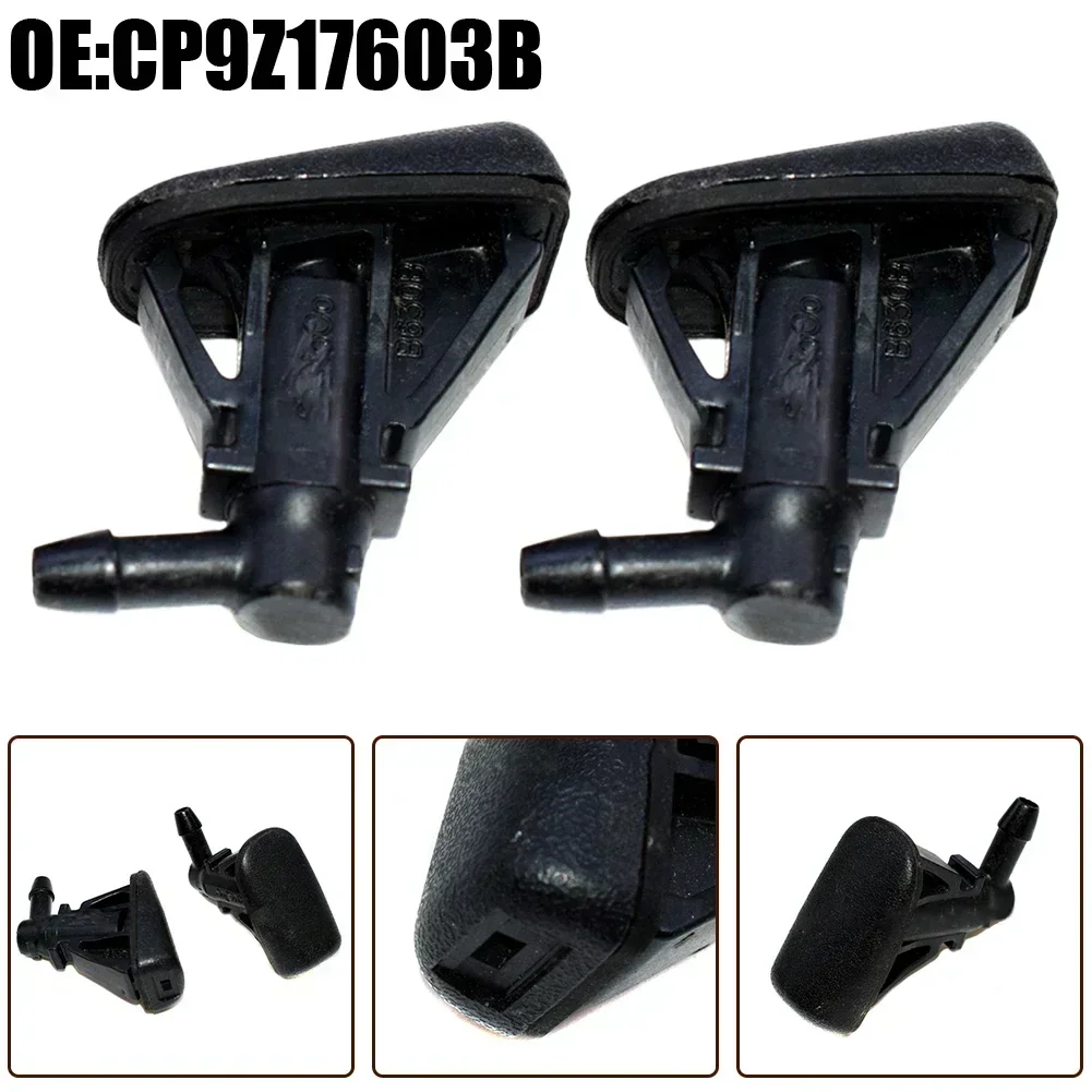 

Black Plastic Front Windshield Washer Nozzle For Ford For Focus 2012-2017 OEM Number CP9Z-17603-B Replacement Car Accessories