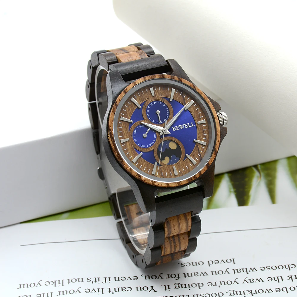 남성용 나무 시계, 남편을 위한 맞춤 각인 나무 손목시 - Luxury Watch Engraving 리뷰 및 가격