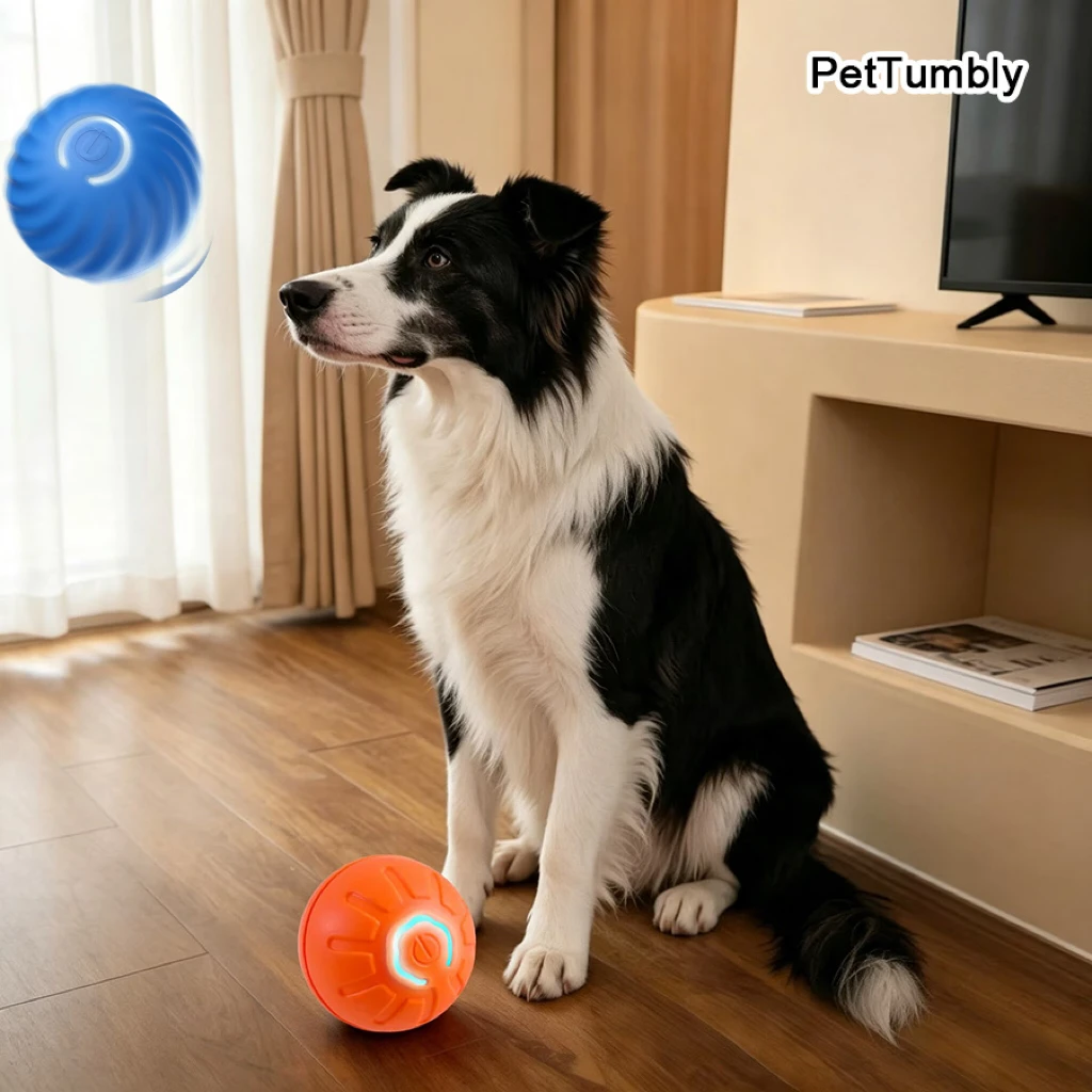 Automatic Moving Dog Ball - Automatic Interactive Dog Toy Ball Pet