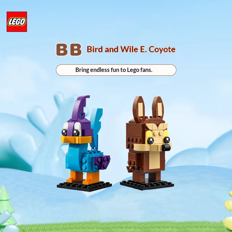 

Конструктор LEGO BrickHeadz 40559 «Роуд Раннер и Вайль Э. Койот» для мальчиков и девочек от 10 лет, подарок по мотивам мультфильмов «Луни Тюнз», 205 деталей