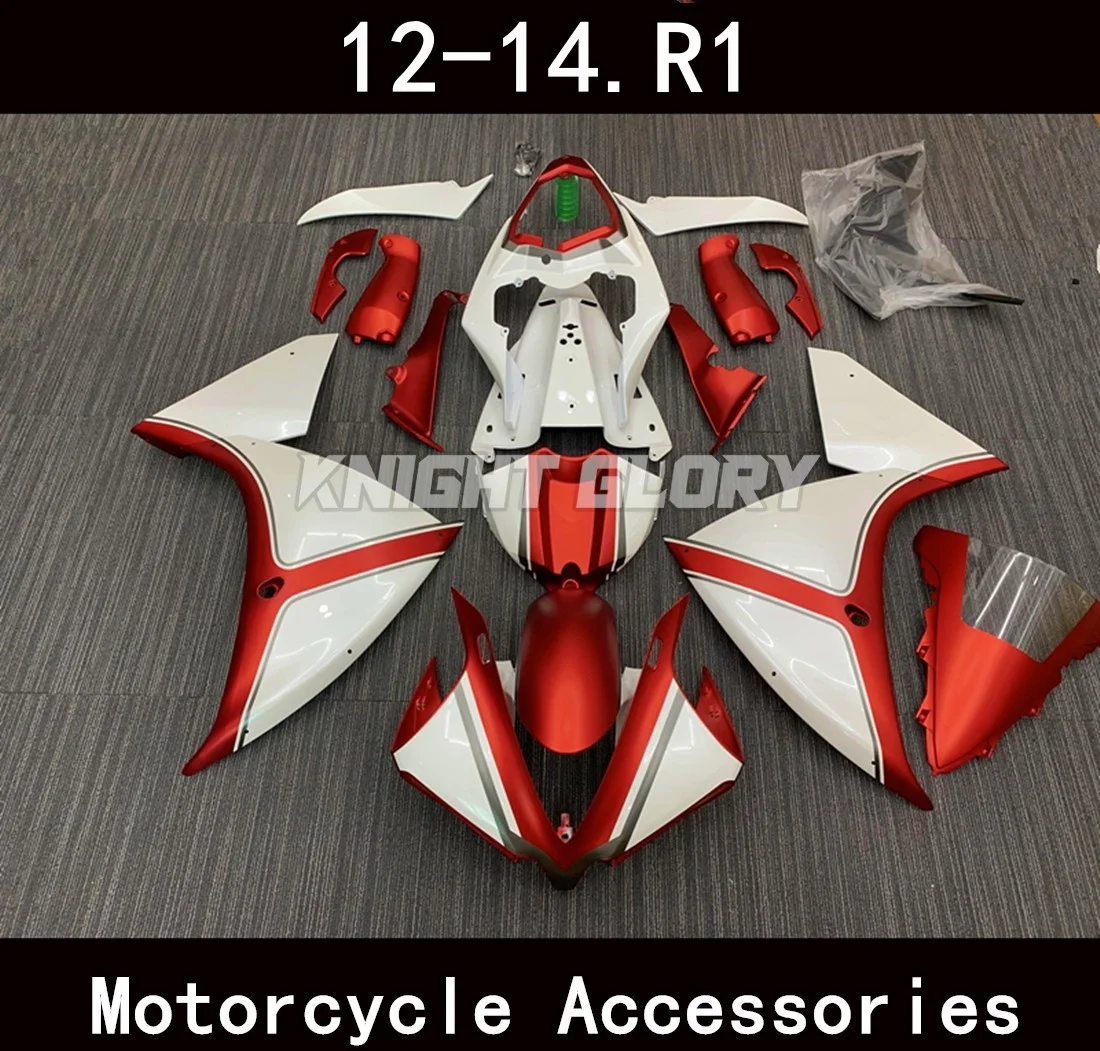 

Full set of motorcycle injection molded body coverings. Suitable for YZF R1 models from 2012 and 2013 2014. Body coverings.