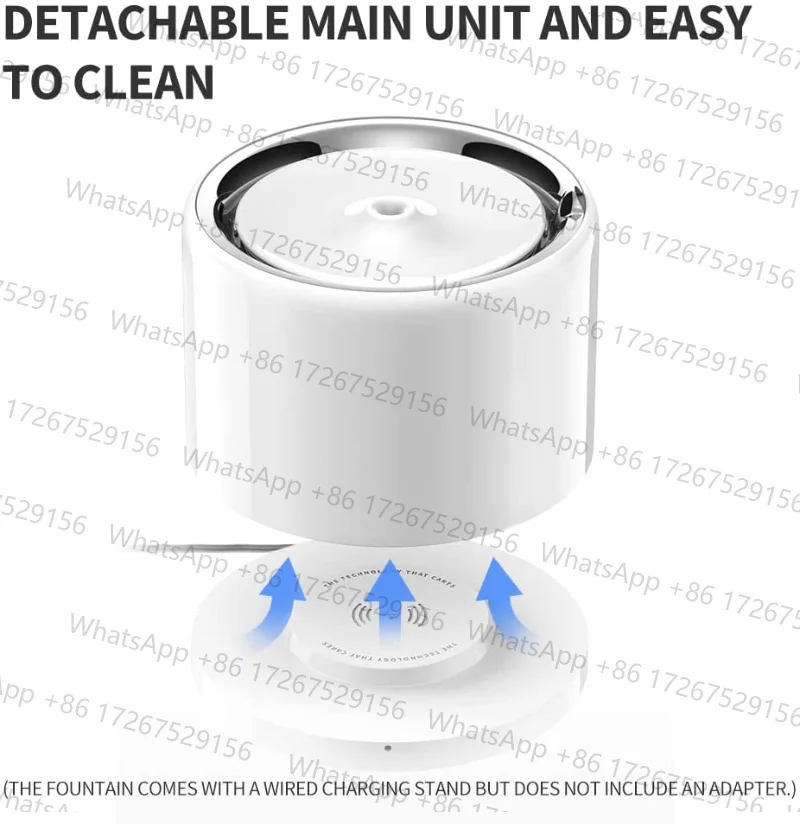 Applicable toPETKIT EVERSWEET Wireless SUS 304 Smart Pet Water Dispenser with APP Monitoring Remain Water and Filter Status Pet