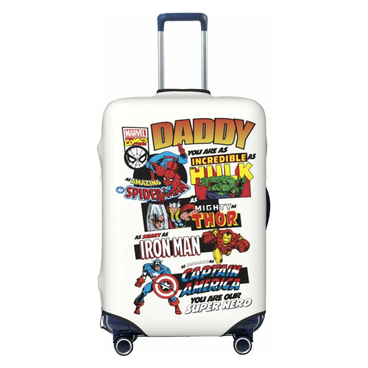 

Custom Hulk Travel Luggage Cover Elastic Suitcase Cover Protector Fit 18-32 Inch
