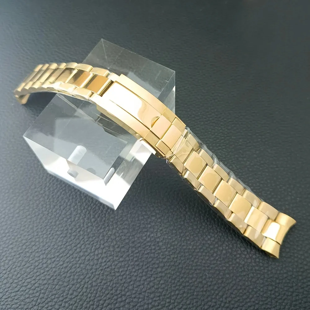 20mm Width High Quality Luxury Brand Full Solid Stainless Steel Daily Strap Men\'s watches Accessories Tool Watch Bands