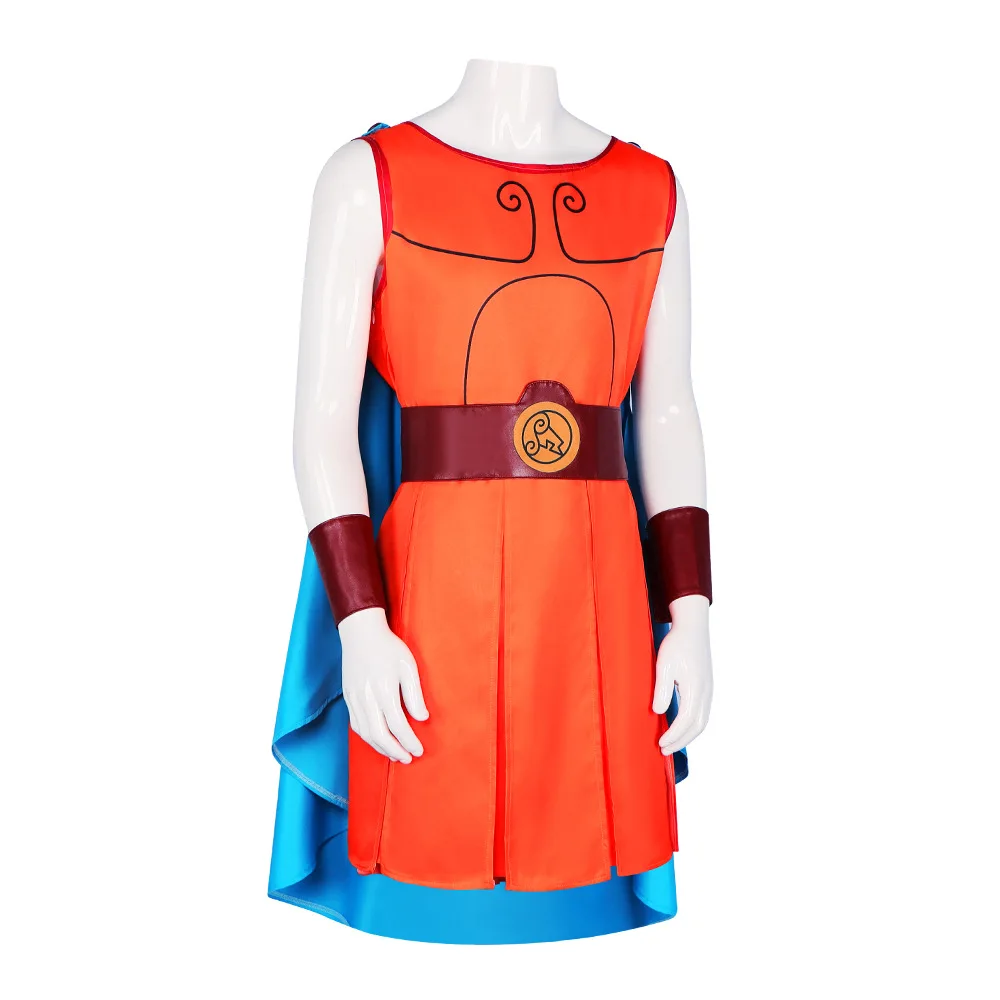 Costume de Cosplay Hercules Anime, uniforme de spectacle pour adultes et enfants, tenues de jeu de rôle de carnaval d'halloween