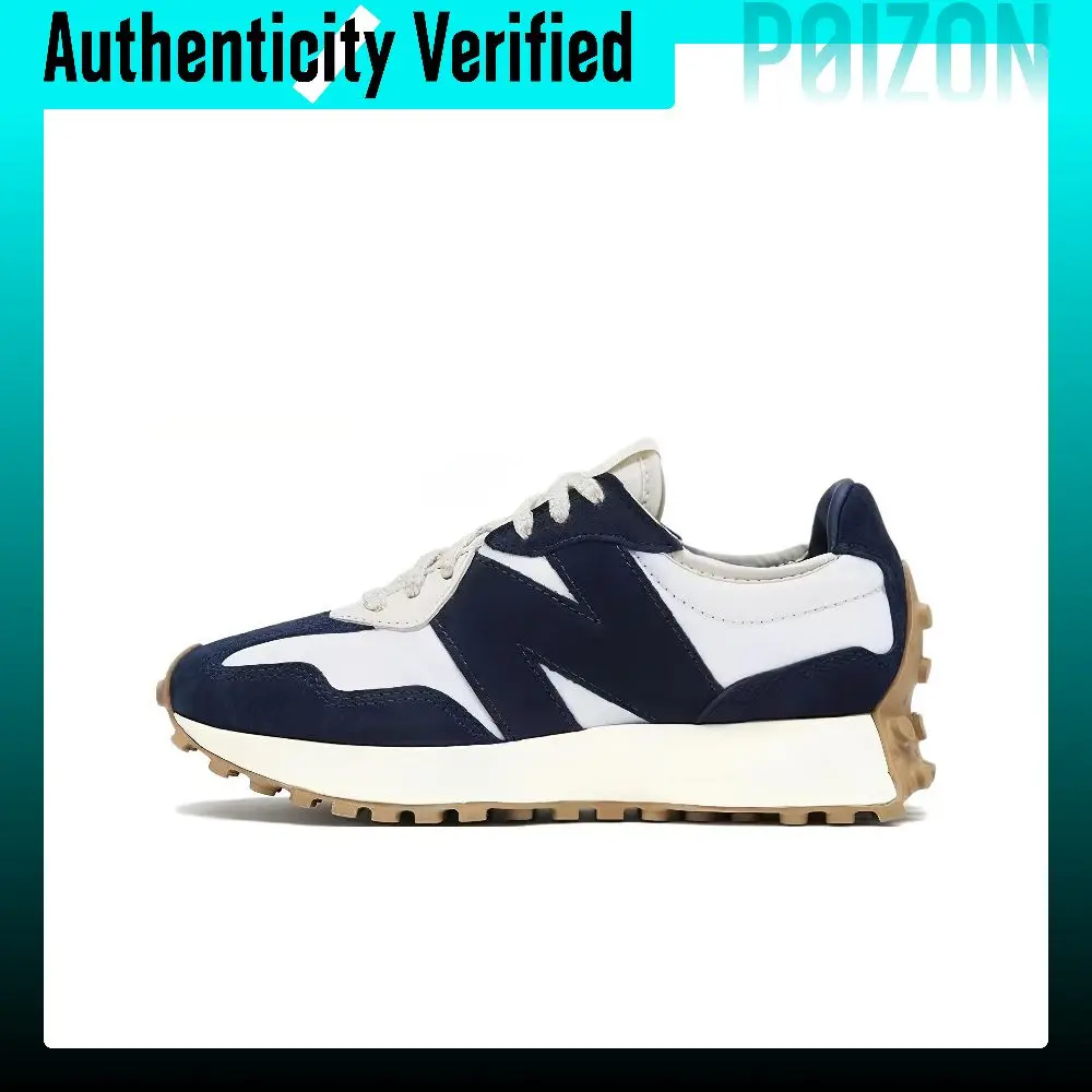 New Balance NB 327 Running Shoes Women's Low-top Ink Blue/White WS327BEA